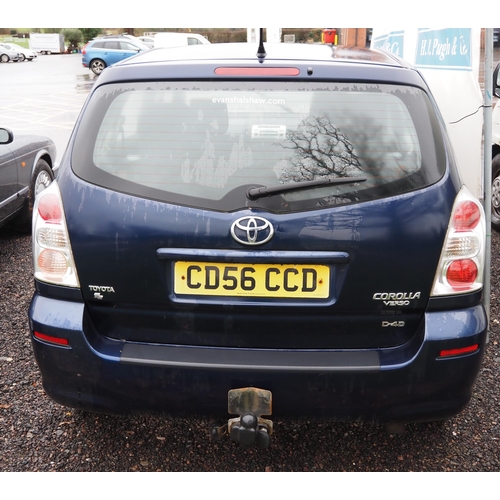 208 - Toyota Corolla Verso T2 D-4-D. 2009. 2231cc
Property of a deceased estate. Runs and drives but has b... 