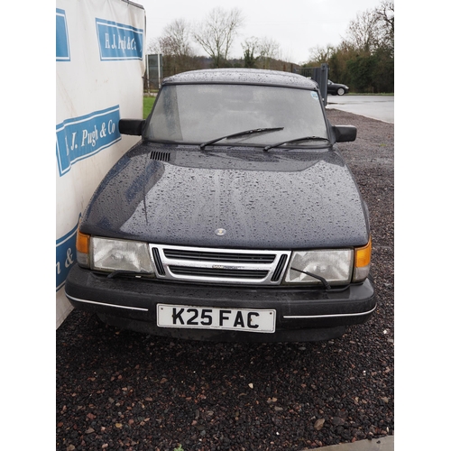 210 - Saab 900 SE Turbo Hatchback. 1993. 1985cc
Runs and drives. MOT until 11.10.24. 
Reg. K25 FAC. V5. Ke... 