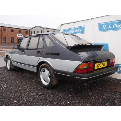 210 - Saab 900 SE Turbo Hatchback. 1993. 1985cc
Runs and drives. MOT until 11.10.24. 
Reg. K25 FAC. V5. Ke... 