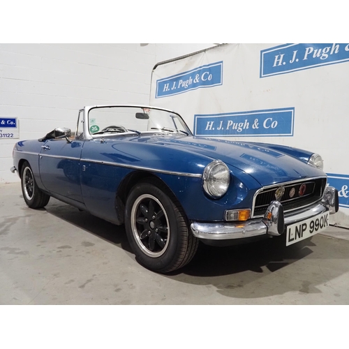 215 - MGB Roadster. 1975. 1798cc
Runs and drives. MOT until 5/10/24. One owner from new. Comes with folder... 