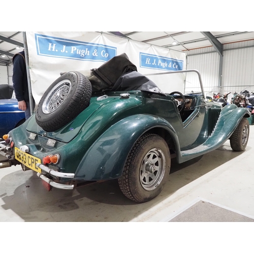 216 - Pilgrim Bulldog kit car. 1985. 1275cc
Runs but has been stored for some time. Based on a Morris Mari... 