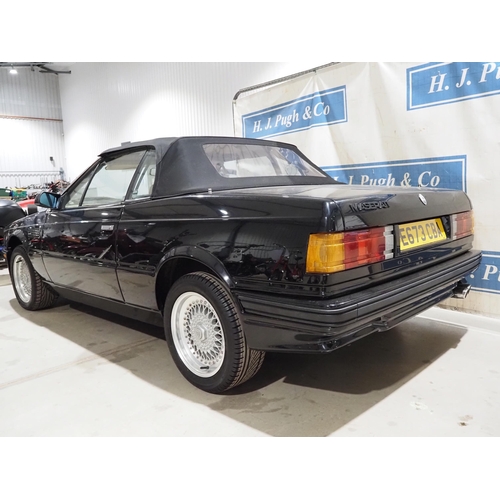 220 - Maserati Zagato Biturbo convertible. 1988. 2491cc
Runs and drives. Comes with folder of invoices for... 