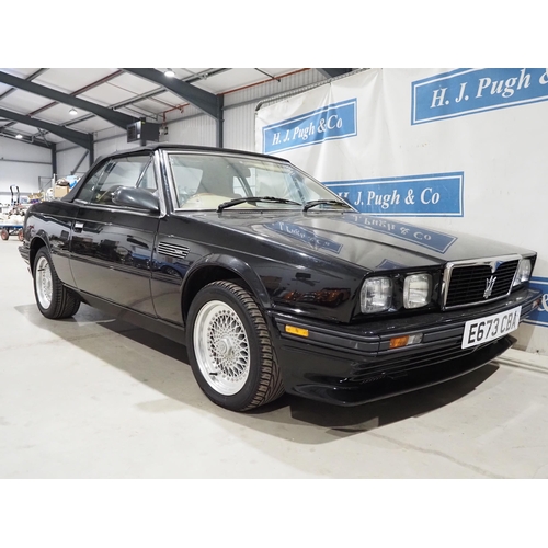 220 - Maserati Zagato Biturbo convertible. 1988. 2491cc
Runs and drives. Comes with folder of invoices for... 