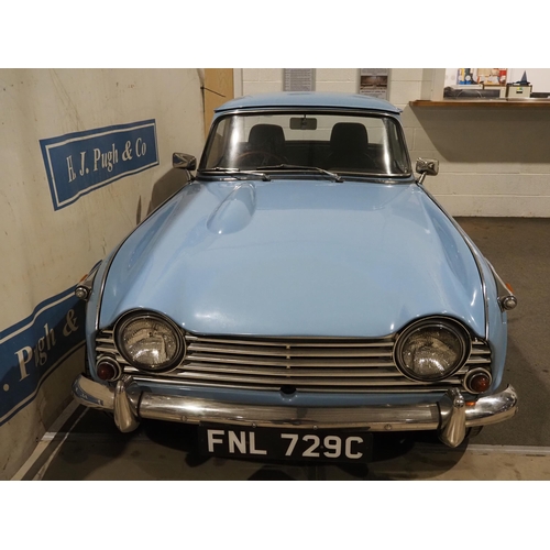 221 - Triumph TR4A sports car. 1965. 2498cc
Runs and drives. Comes with continuation log book, folder of r... 