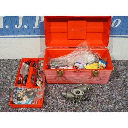 148 - SU Carburettor and assorted carburettor spares