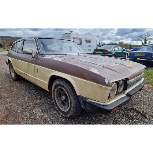 222 - Reliant Scimitar GTE Overdrive saloon project.
Has been stored for some time, being sold for spares ... 