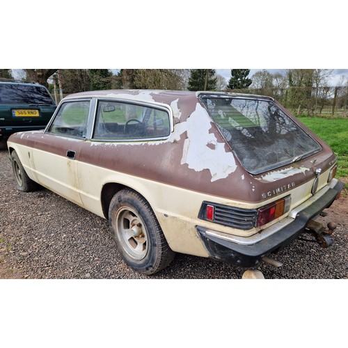 222 - Reliant Scimitar GTE Overdrive saloon project.
Has been stored for some time, being sold for spares ... 