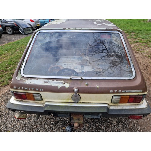 222 - Reliant Scimitar GTE Overdrive saloon project.
Has been stored for some time, being sold for spares ... 