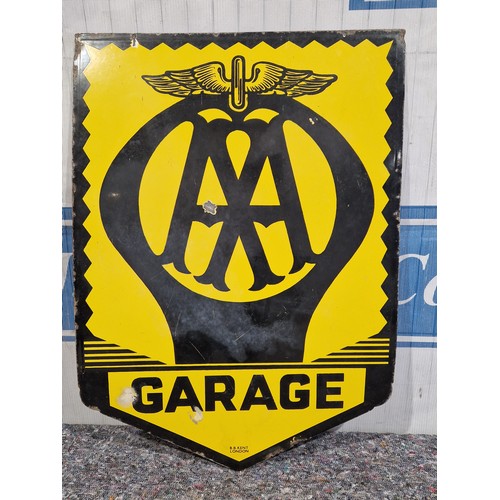 568 - Enamel Sign - AA Garage 31