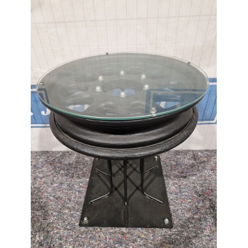 580 - Pre war Austin Sankey wheel table