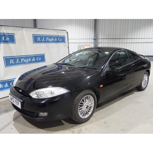 227 - Ford Cougar V6 hatchback. 2001. 2495cc
Runs and drives. MOT until 21.5.24. 3 door petrol. 2 Owners f... 