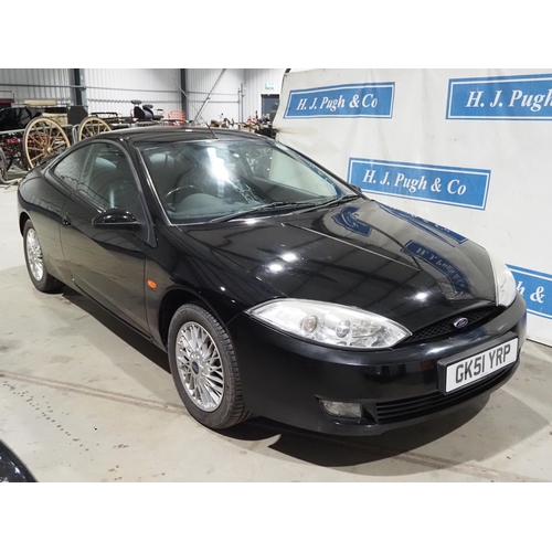 227 - Ford Cougar V6 hatchback. 2001. 2495cc
Runs and drives. MOT until 21.5.24. 3 door petrol. 2 Owners f... 