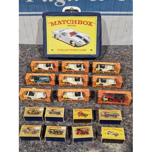 454A - Matchbox Models of Yesteryear and collectors case - 17