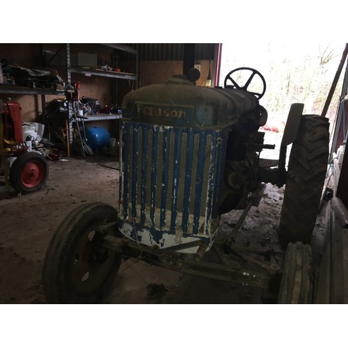 541 - Fordson E27N petrol TVO tractor. Supplied by R P Ravenhills of Hereford. 2 Owners from new, barn sto... 