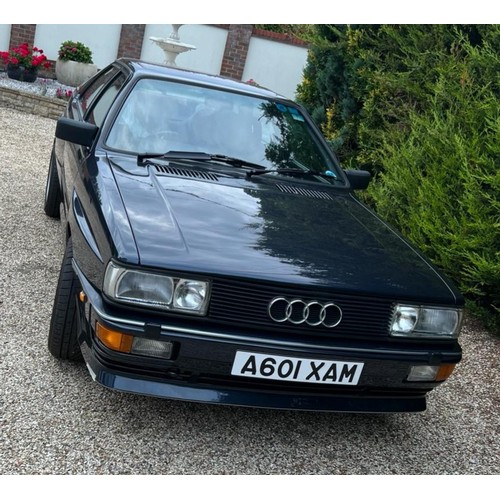 212A - Audi Quattro Turbo Coupe. 1988. 2226cc
Chassis No. WAUZZZ85ZJA900593
Engine No. MB001349
Runs and dr... 