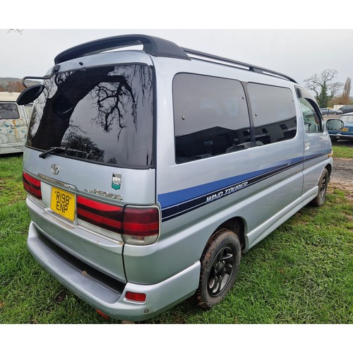 229 - Toyota Hi-Ace MPV. 1997. 2980cc
Runs and drives. MOT until 18.8.24. Good condition. Imported
Reg. R1... 