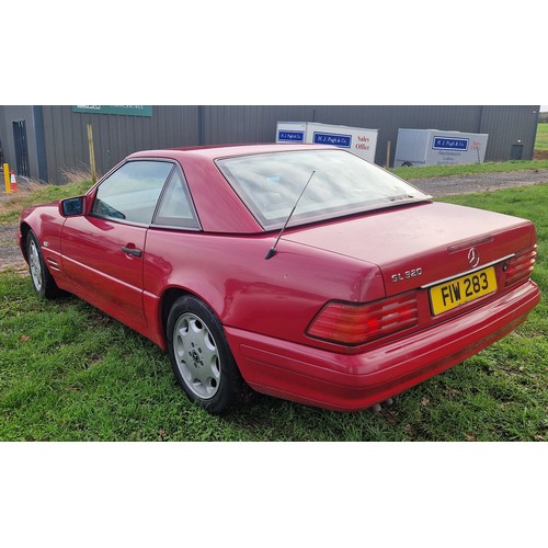 230 - Mercedes Benz SL320 Auto Convertible. 1997. 3199cc
Runs and drives. MOT until 02.25. Comes with remo... 