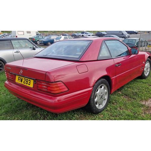 230 - Mercedes Benz SL320 Auto Convertible. 1997. 3199cc
Runs and drives. MOT until 02.25. Comes with remo... 