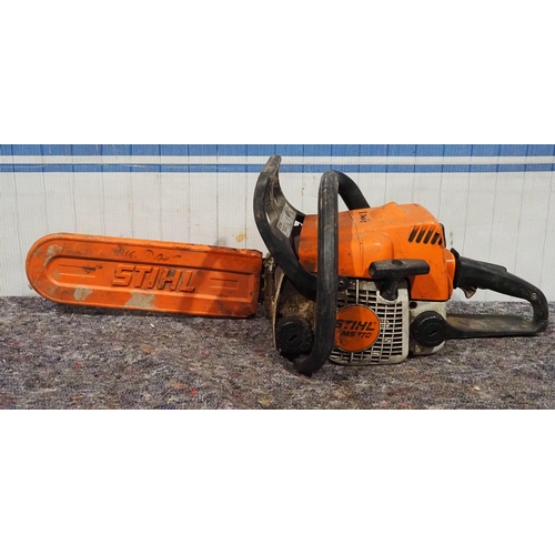 609 - Stihl MS170 chainsaw