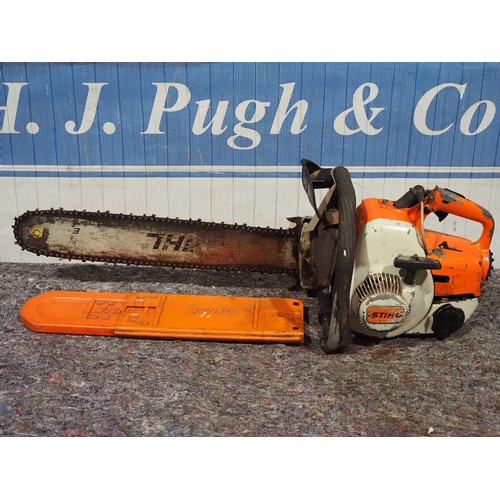 623 - Stihl O8S petrol chainsaw runs