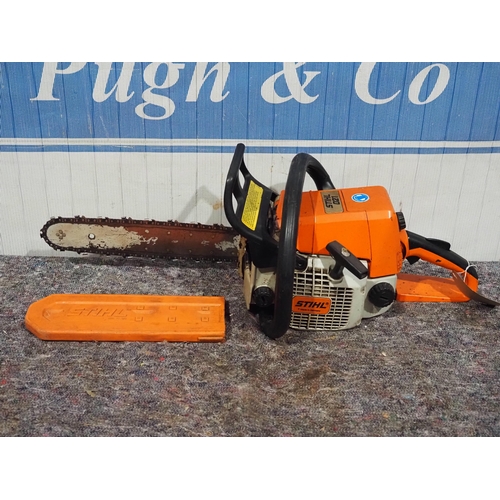 642 - Stihl O21 chainsaw with new piston fitted