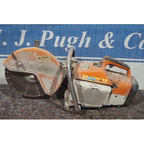 647 - Stihl TS400 cut off saw