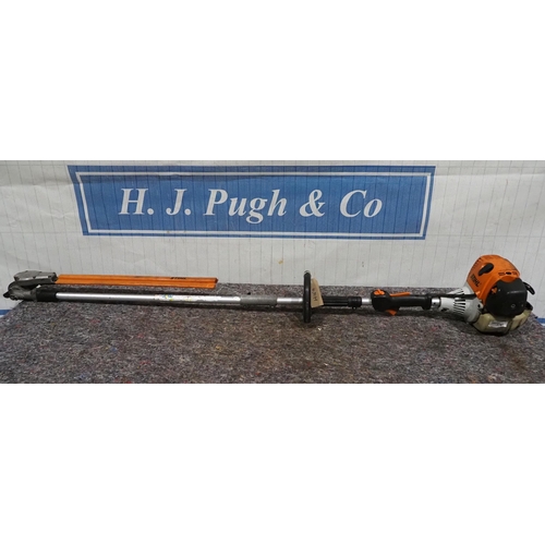 663 - Stihl KM130R long reach hedge cutter