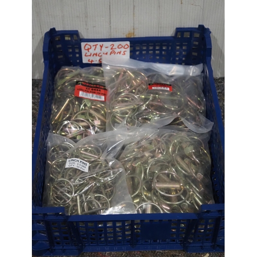 759 - Linch pins, 4 sizes - 200