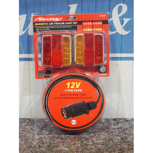 775 - Magnetic LED trailer light set