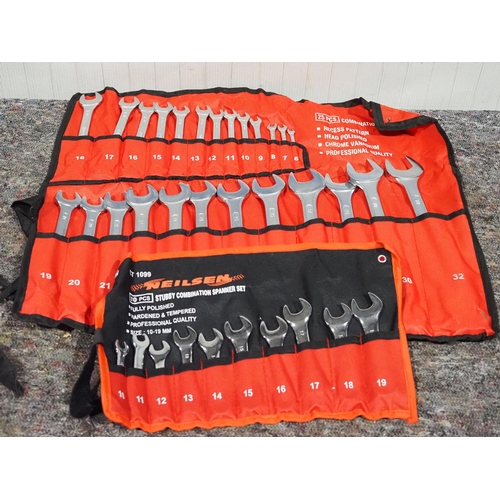 779 - Spanner sets, 25 piece and 10 piece