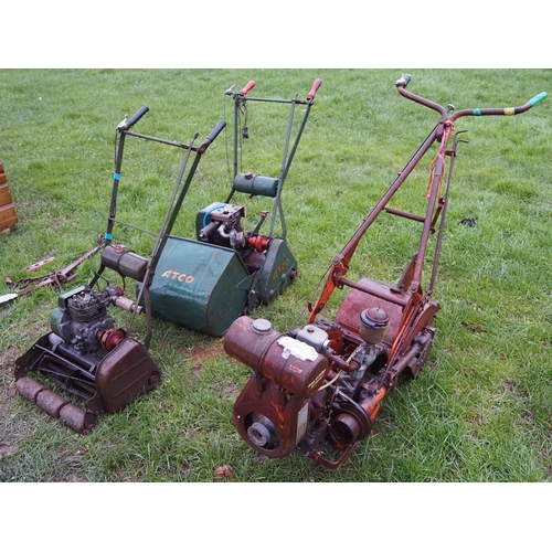 111 - Rotavator and 2 cylinder mowers