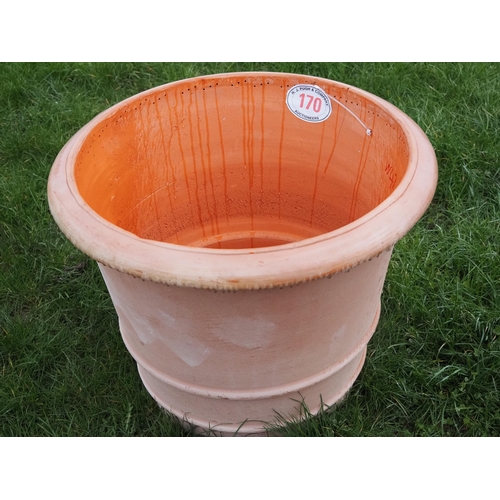 170 - Large ceramic pot AF