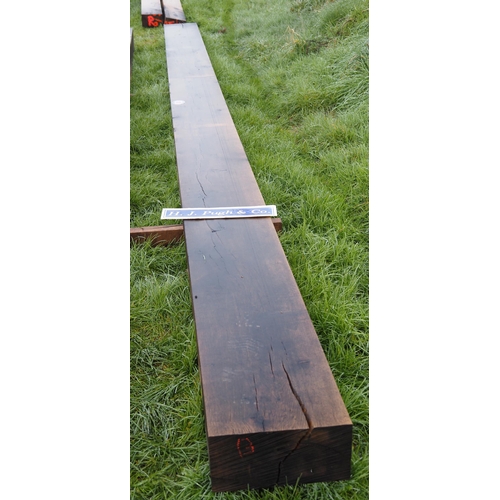 1001 - Oak beam 6.9m x350x180 - 1