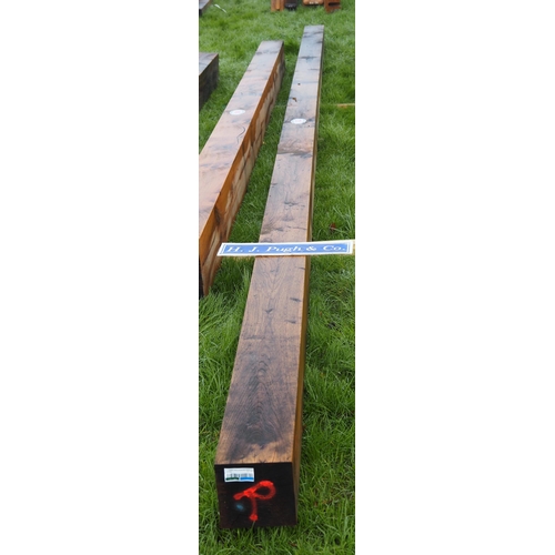 1011 - Oak beam 6.5m x175x175 - 1