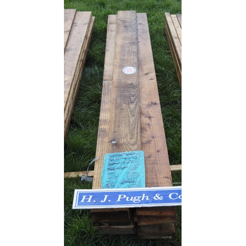 1024 - Softwood boards tanalised 2.4m x150x25 - 17