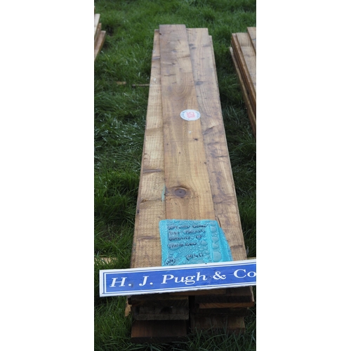 1025 - Softwood boards tanalised 2.4m x150x25 - 17