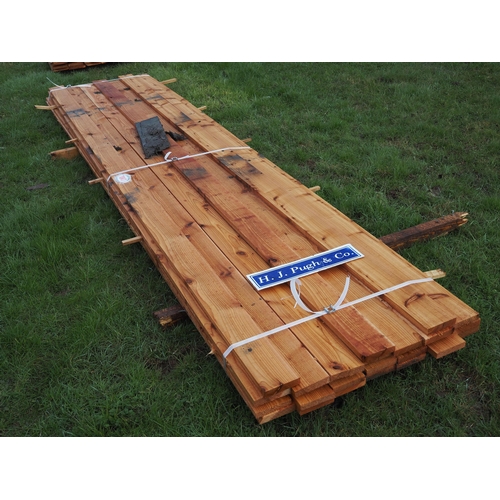 1047 - Softwood timbers 4.0m x120x20 - 24