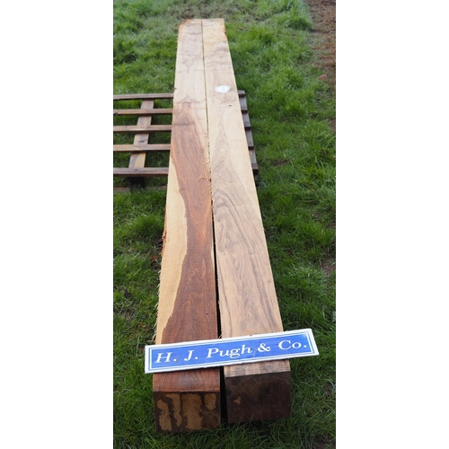 1048A - Oak beams 4.2m x175x150 - 2