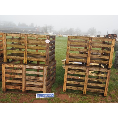 1054 - Pallet boxes 1.2 x 1.0m - 4