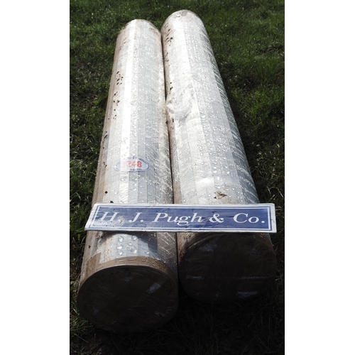 1248 - Hot dipped welded wire mesh *seconds, 1.83m x25x25mm - 15m rolls - 2