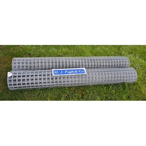 1311 - Hot dipped welded wire mesh *seconds, 1.8m x50x50mm - 15m rolls - 2