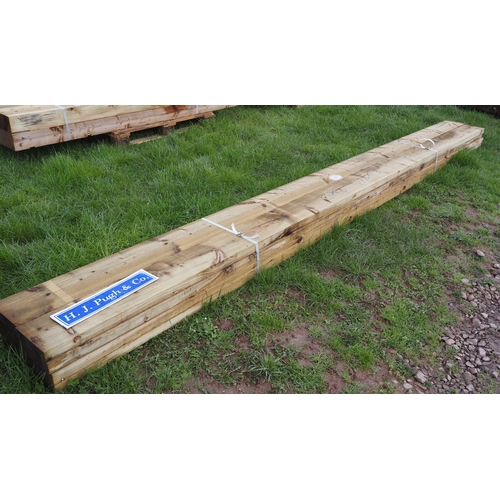 1340 - Sawn timber 16ft x8x2