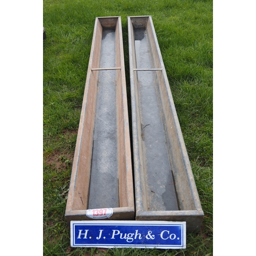 1397 - Feed troughs 9ft - 2