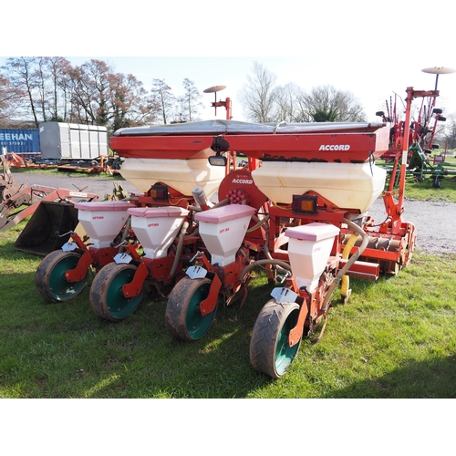 1492 - Kuhn 3m combination power harrow and 4 row maize drill. Controls in office