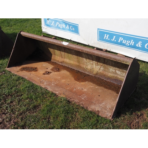 1507 - Loader bucket 6ft. Euro brackets