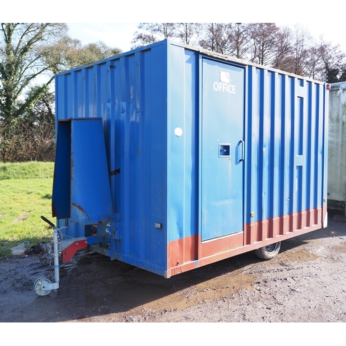 1579 - Boss Cabins welfare unit. Key in office