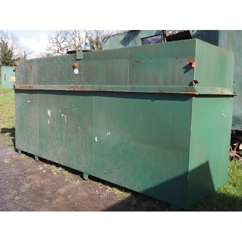 1580 - Steel bunded diesel tank