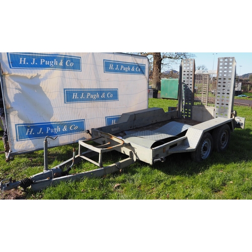 1588 - Indespension plant trailer 8 x 4½ft