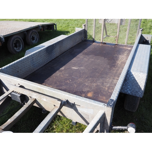 1599 - Indespension 8ft plant trailer