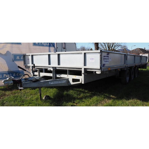 1604 - Ifor Williams LM208G3 trailer